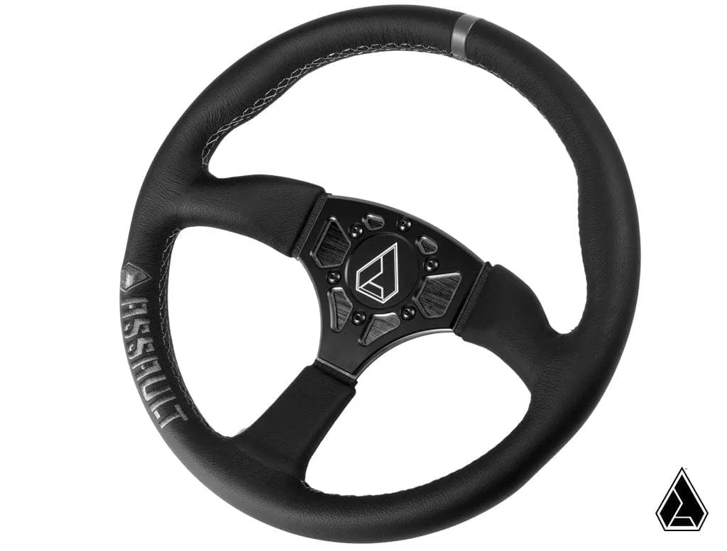 350R Leather UTV Steering Wheel