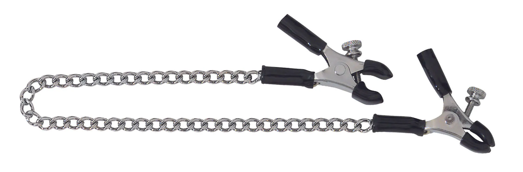 Adjustable Micro Pliers Nipple Clamps with Link Chain: Explore Exquisite Sensations