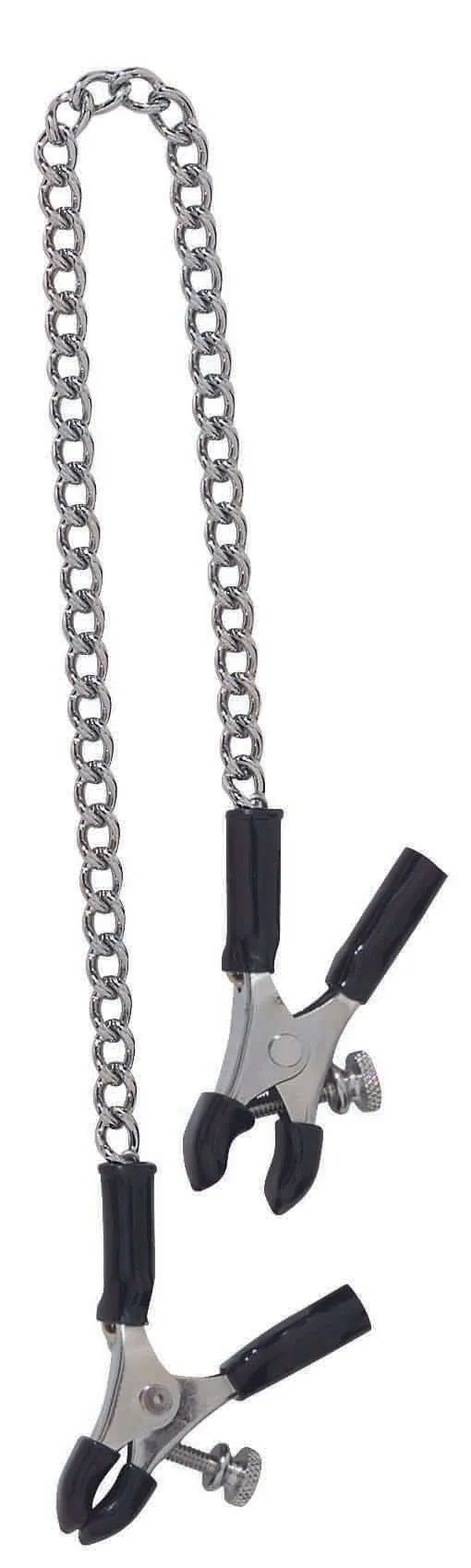 Adjustable Micro Pliers Nipple Clamps with Link Chain: Explore Exquisite Sensations