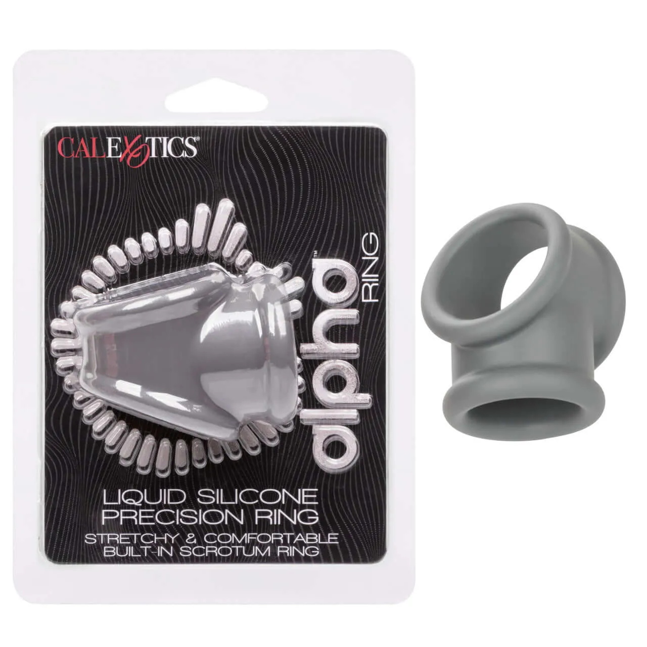 Alpha Liquid Silicone Precision Ring Gray