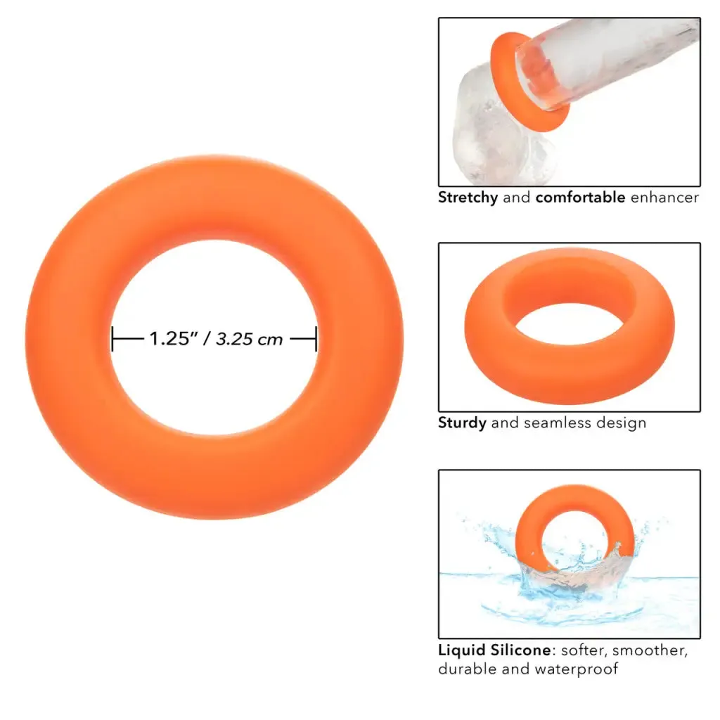 Alpha Liquid Silicone Prolong Large Ring