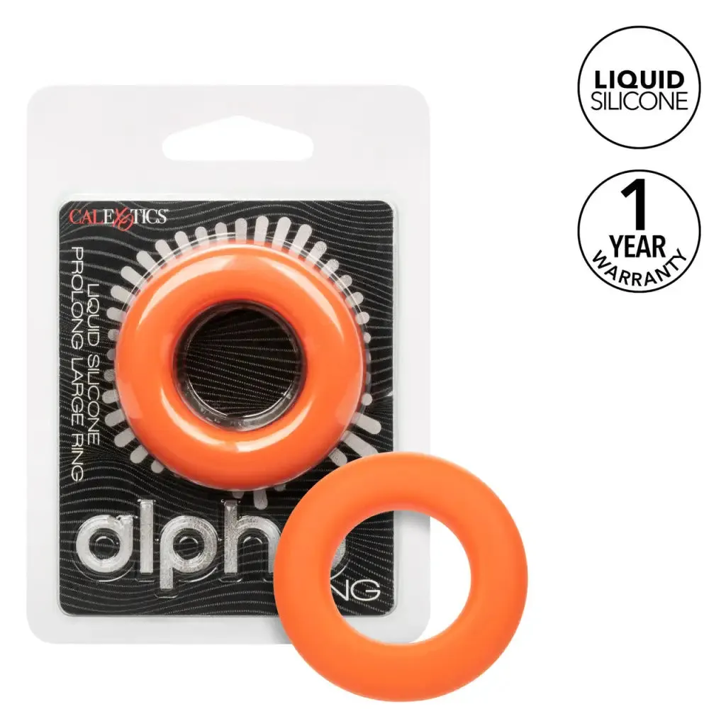 Alpha Liquid Silicone Prolong Large Ring