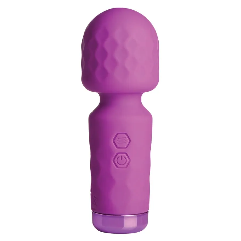 Bang 10X Mini Silicone Wand-Purple