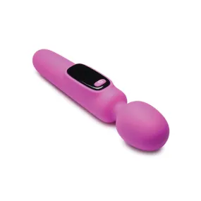 Bang Digital Silicone Wand - Purple