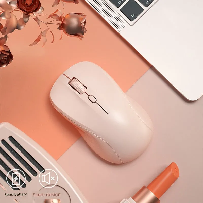 Bluetooth Girl Cute USB Battery Wireless Mouse