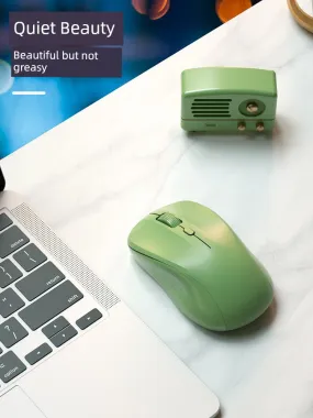 Bluetooth Girl Cute USB Battery Wireless Mouse