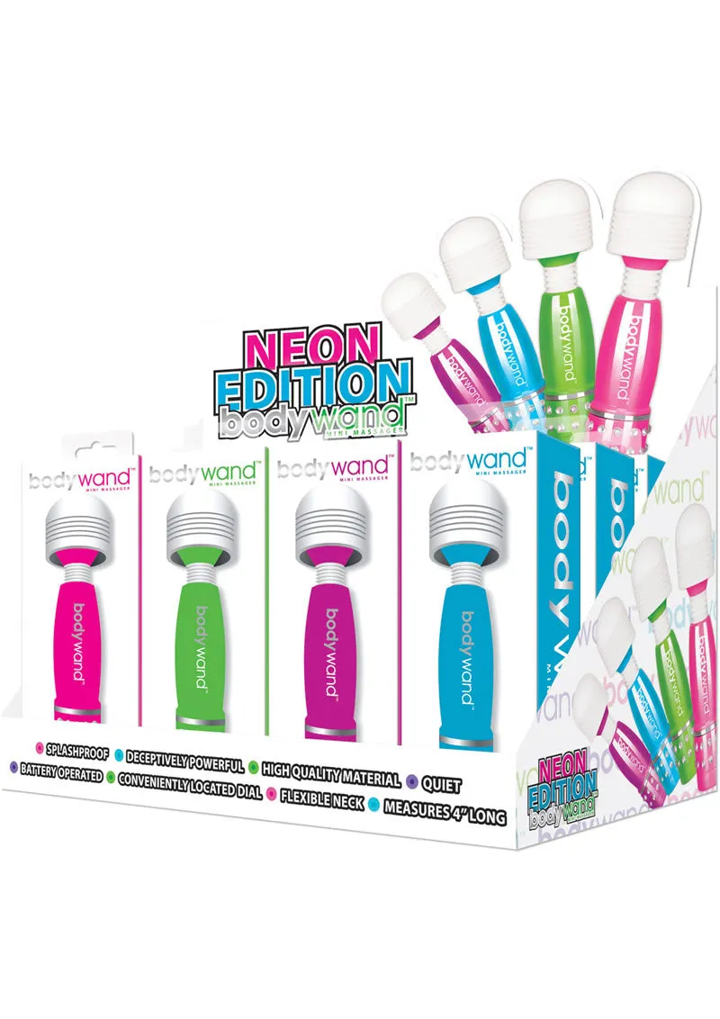 Bodywand Mini Neon 12 Pieces Display