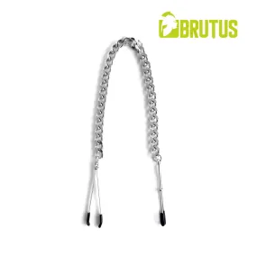 Brutus Tweezer Nipple Clamps - Silver