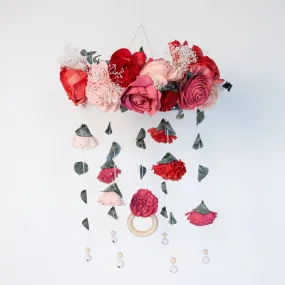 DIY Baby Flower Mobile