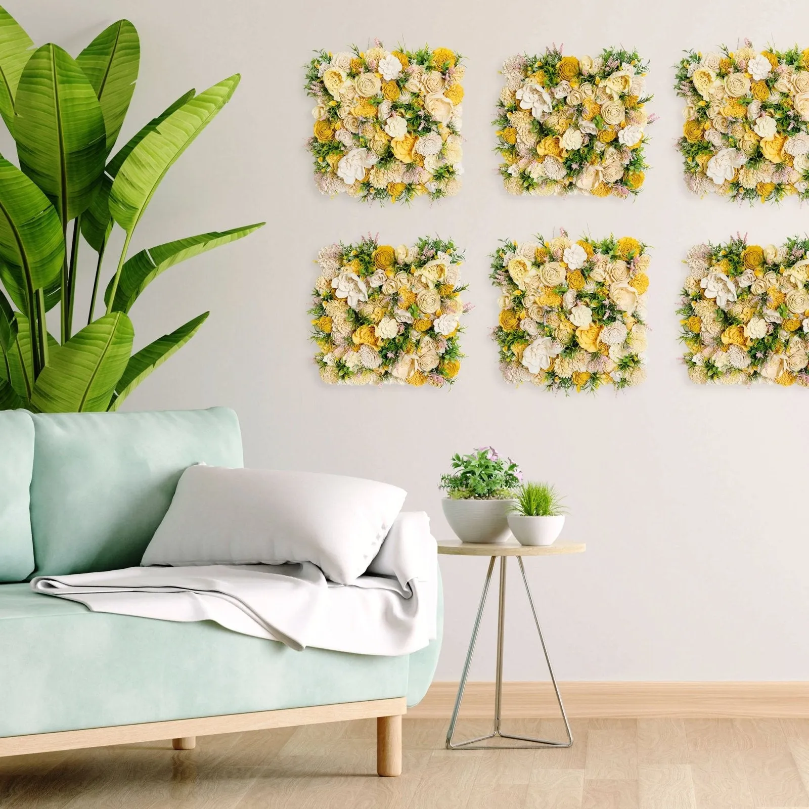 DIY Floral Canvas