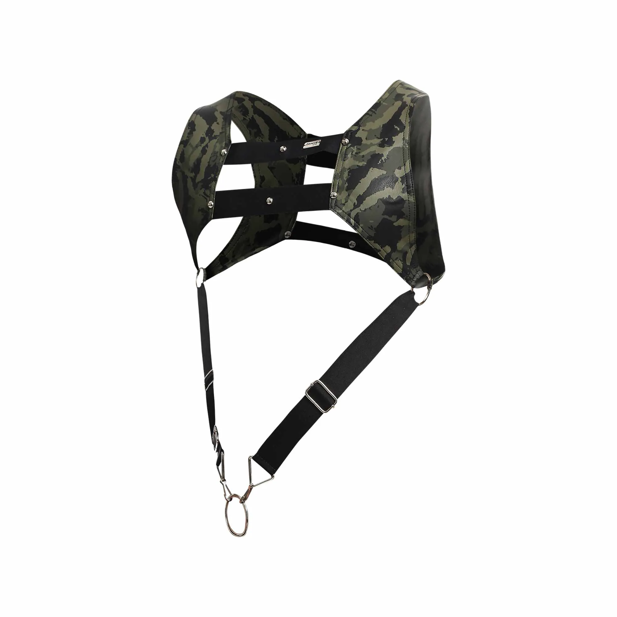 Dngeon Croptop Cockring Harness