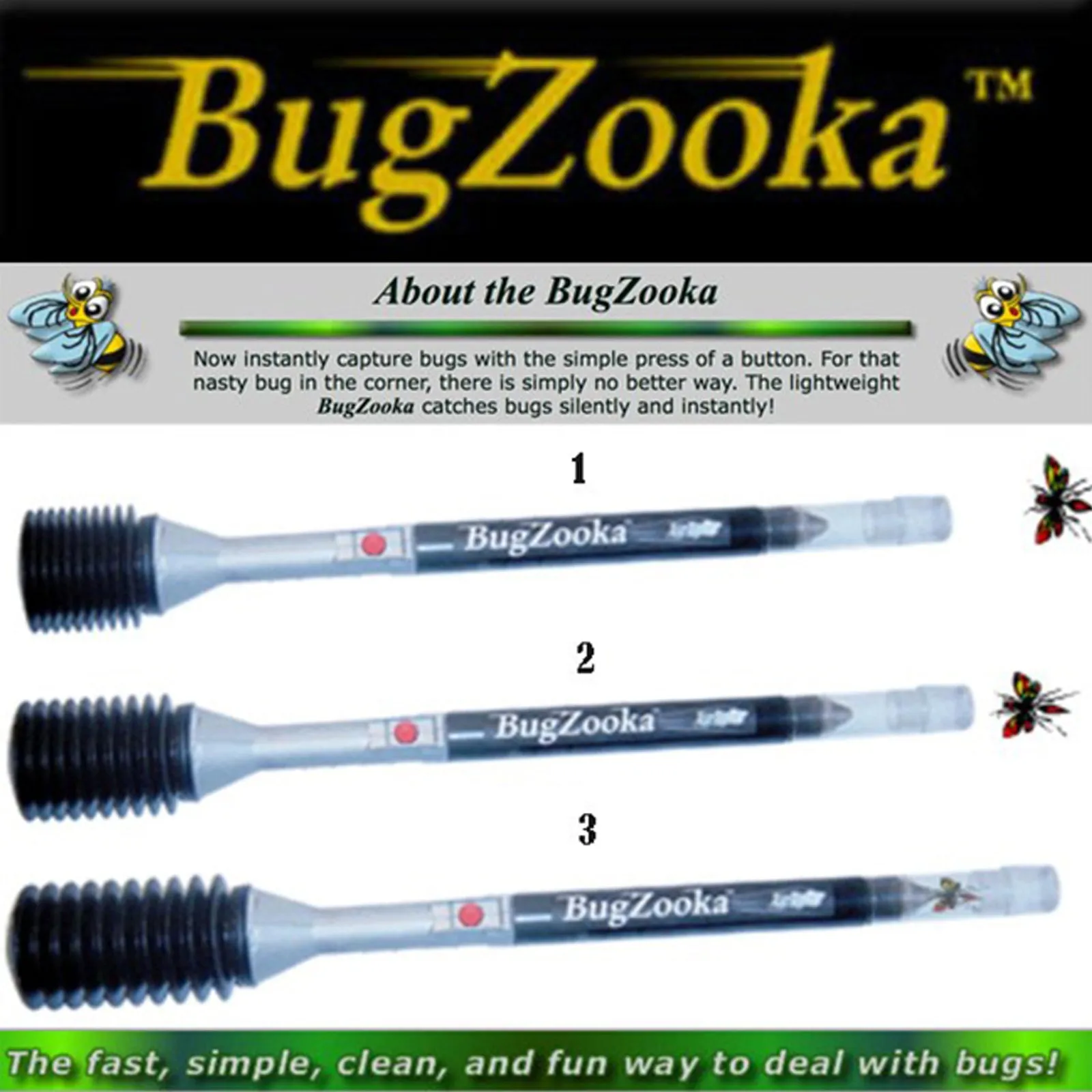 Double the Power: BugZooka WB100 Bug Catcher Vacuum Duo)