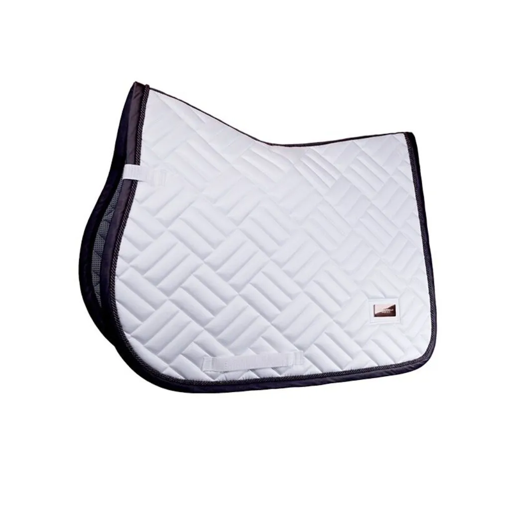 Equestrian Stockholm Jump-AP Saddle Pad Modern White-Moonless Night