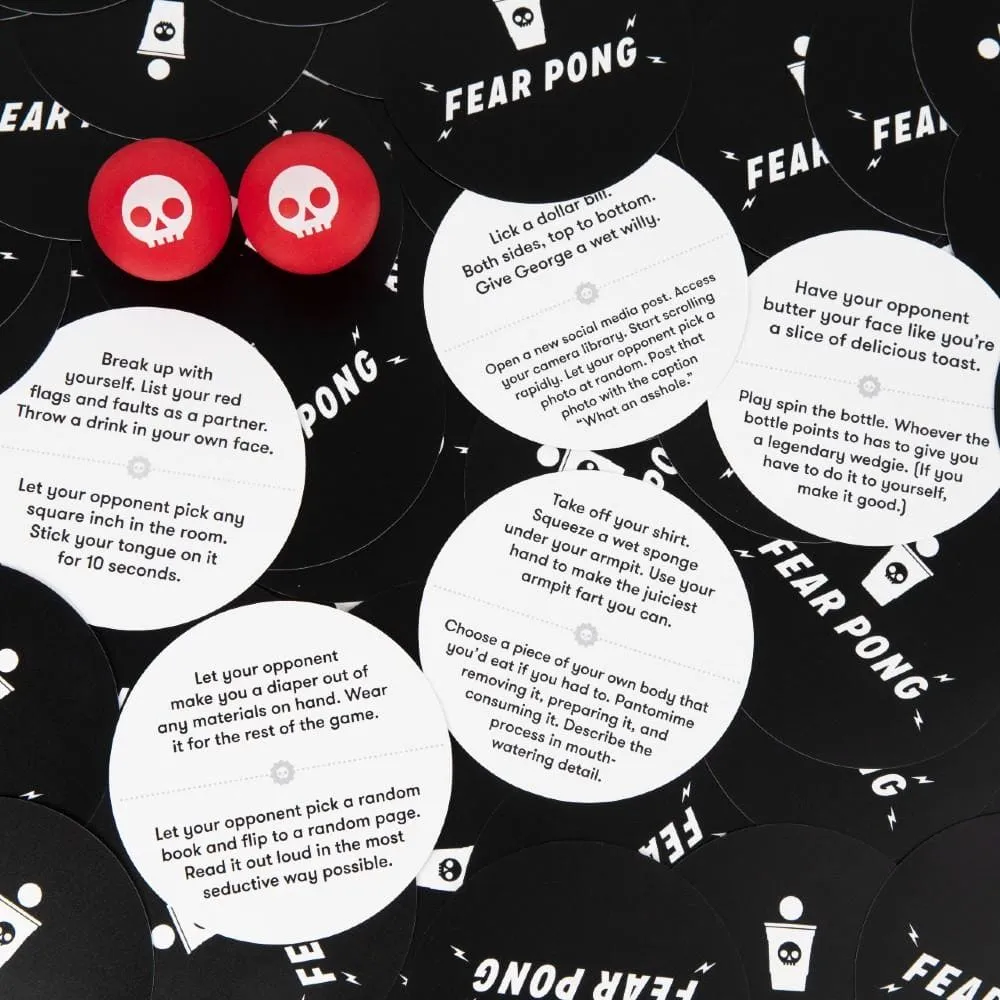 Fear Pong: Internet Famous Party Card Game