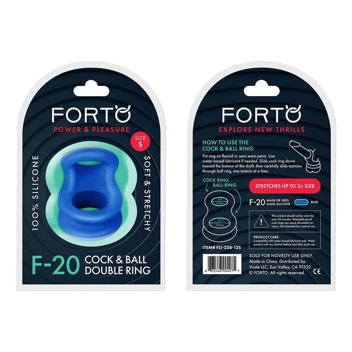 FORTO F-20 50-67mm Ball Stretcher - Blue