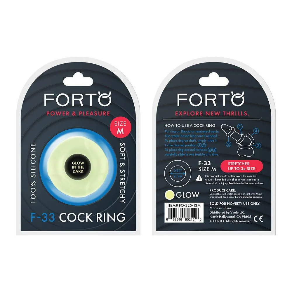 FORTO F-33 C-Ring 21mm Glow Medium