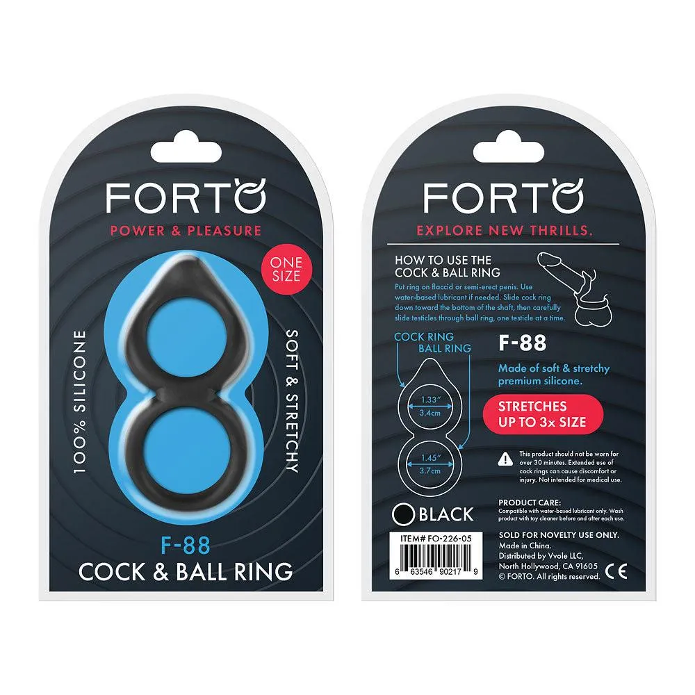 FORTO F-88 Double C-Ring Black