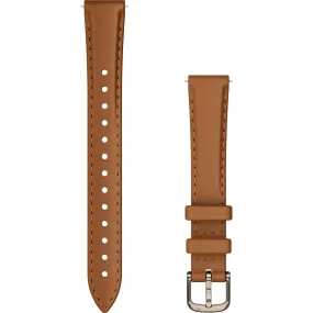 Garmin Lily® 2 Accessory Band, Leather, Cream Gold/Tan