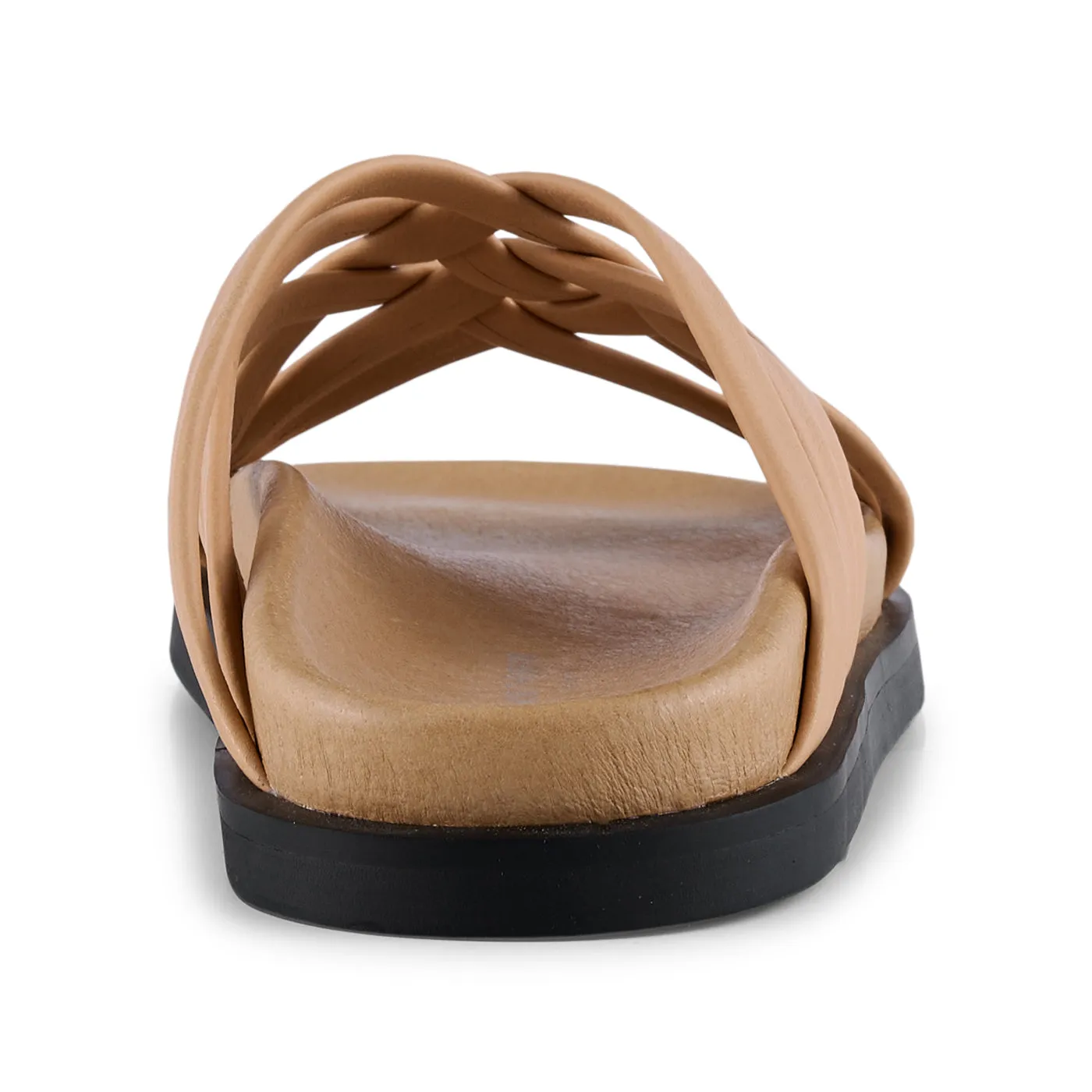 Ivy mule leather - BEIGE