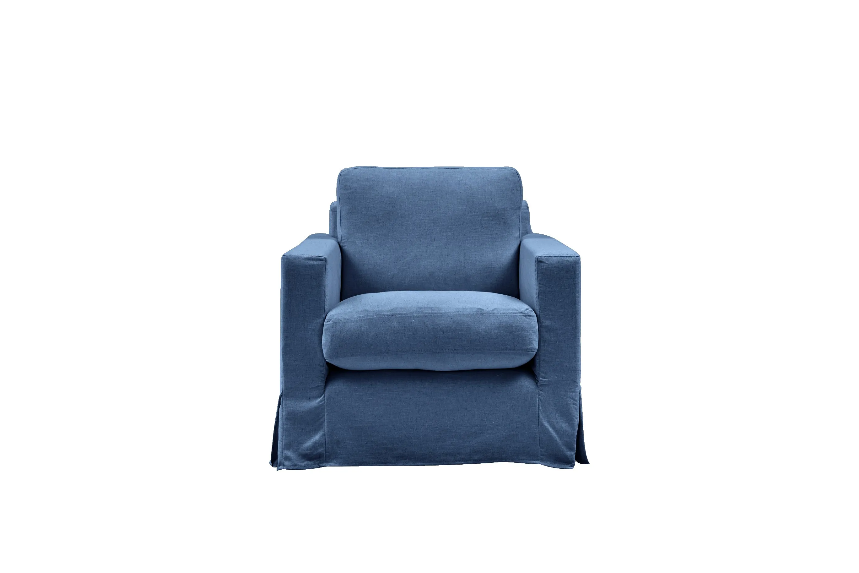 Kate | Armchair Extra Loose Cover | Capri Blue