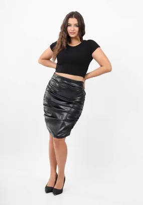 Leather Skirt