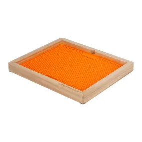 Lickimat Wooden Eco Slow Feeder Keeper - For X-Large Lick Mats