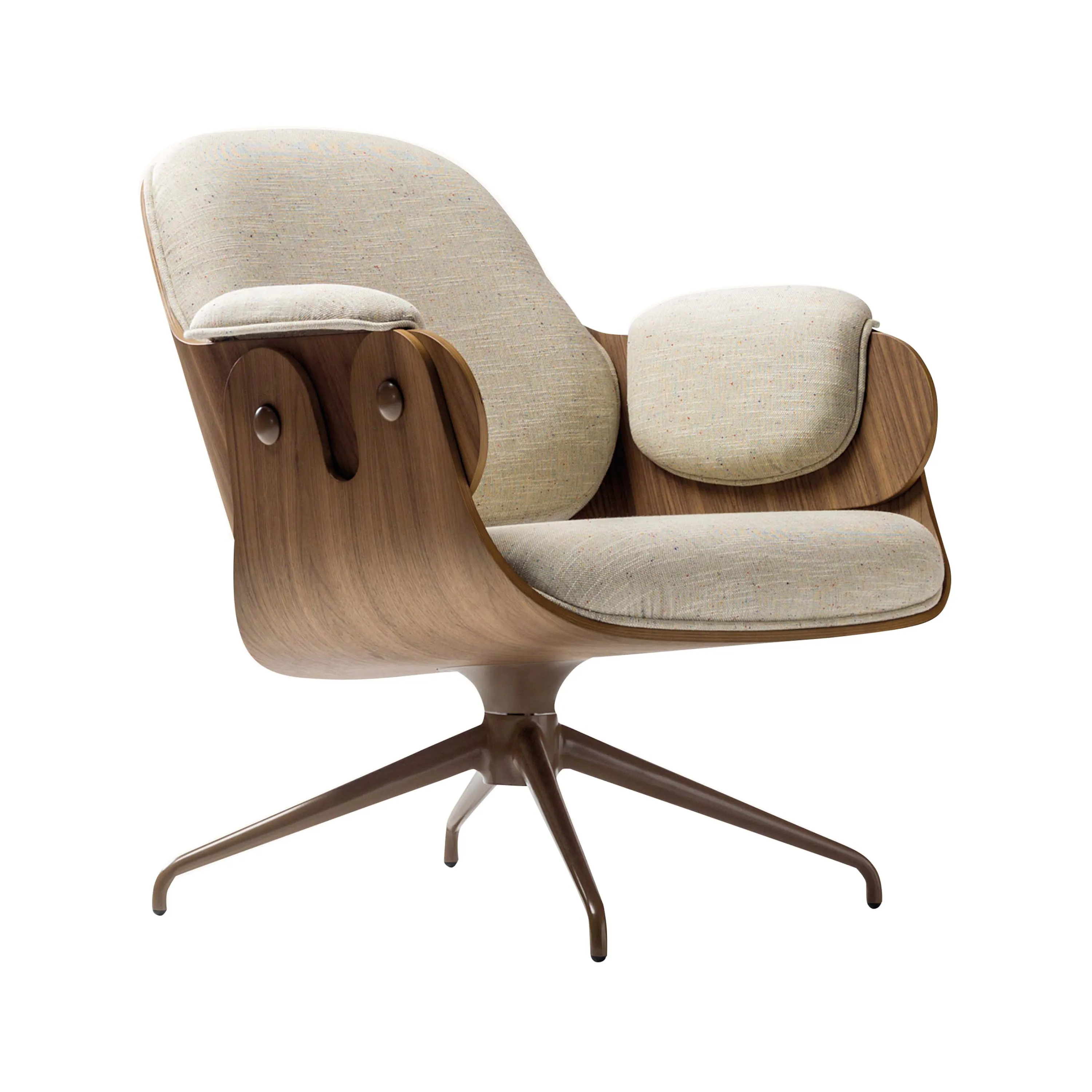 Low Lounger Swivel Armchair