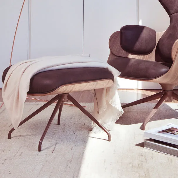 Low Lounger Swivel Armchair