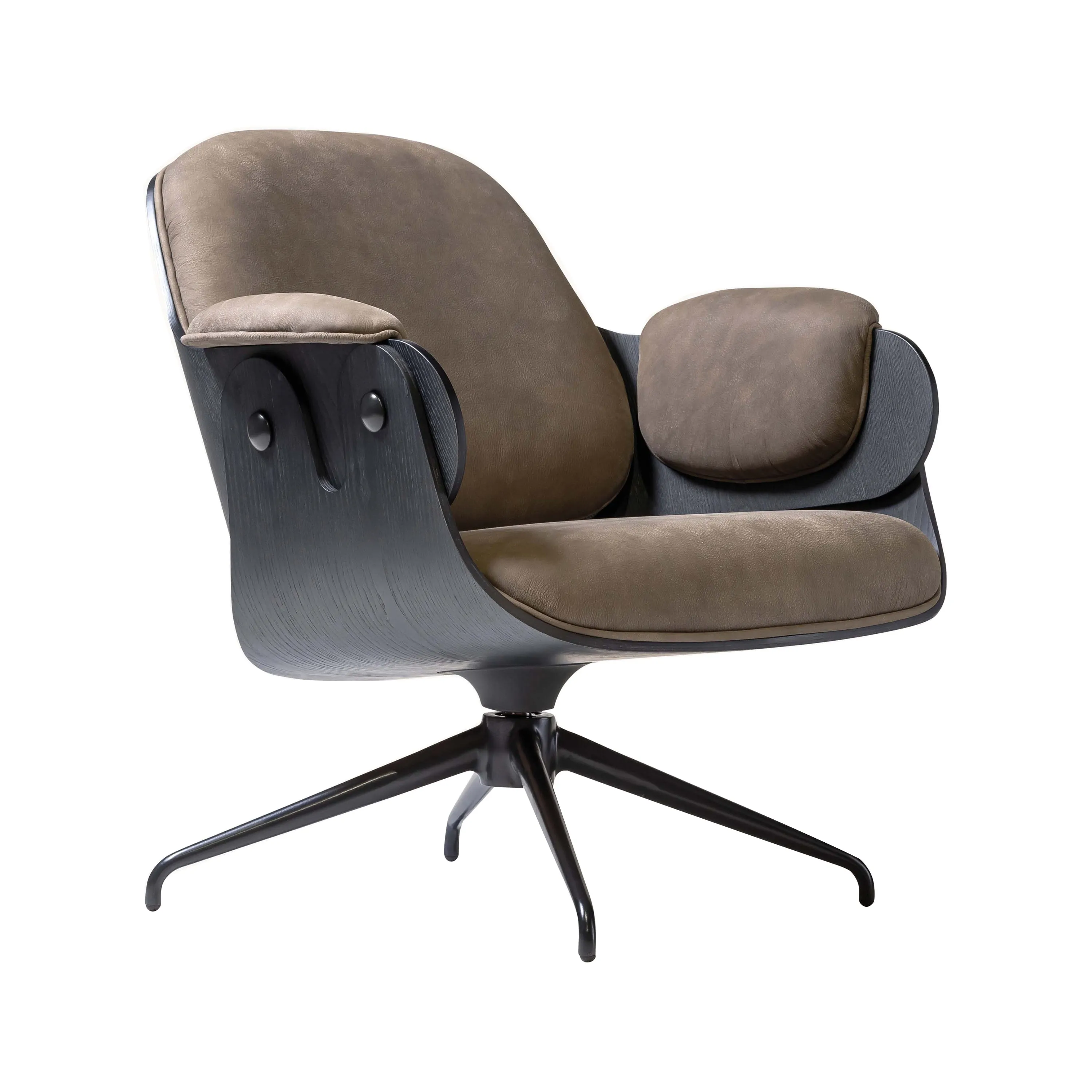 Low Lounger Swivel Armchair