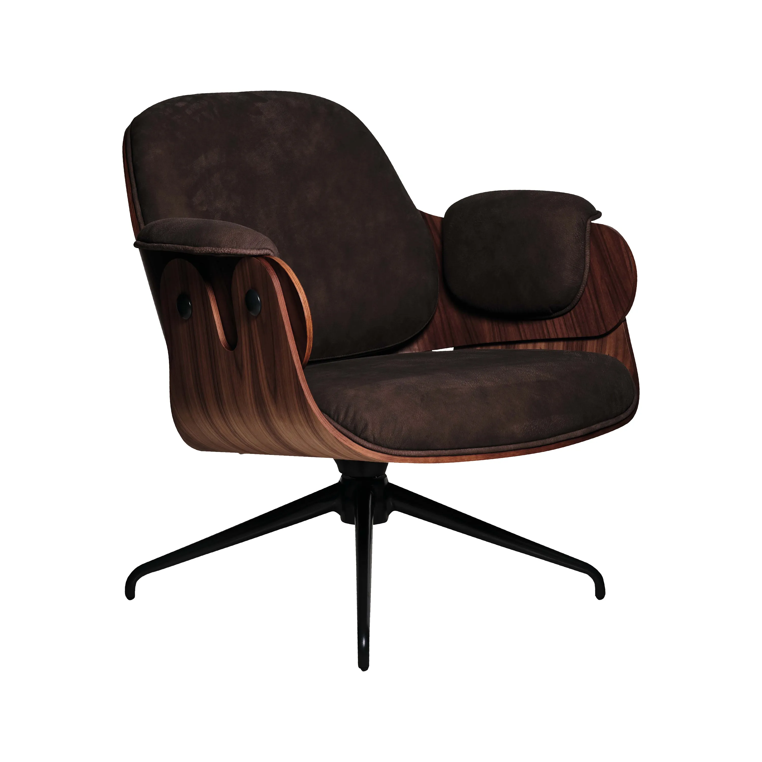 Low Lounger Swivel Armchair