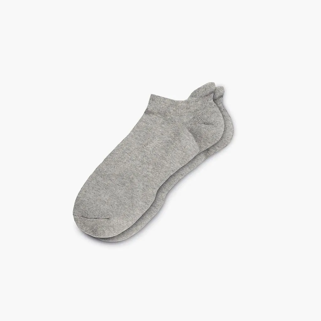 Men's Eco-Friendly Ankle Socks | Light Grey