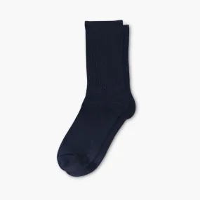 Men's Eco-Friendly Crew Socks | Navy