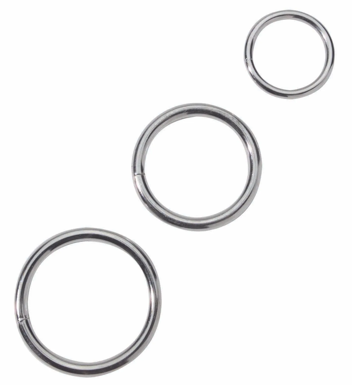 Metal Cock Ring Set