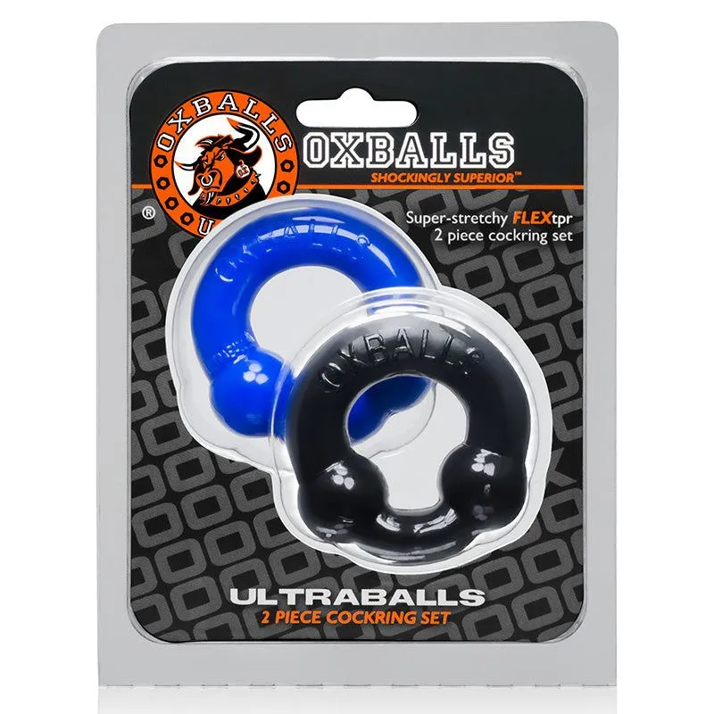 OxBalls Ultraballs 2-Pack Cockring Set