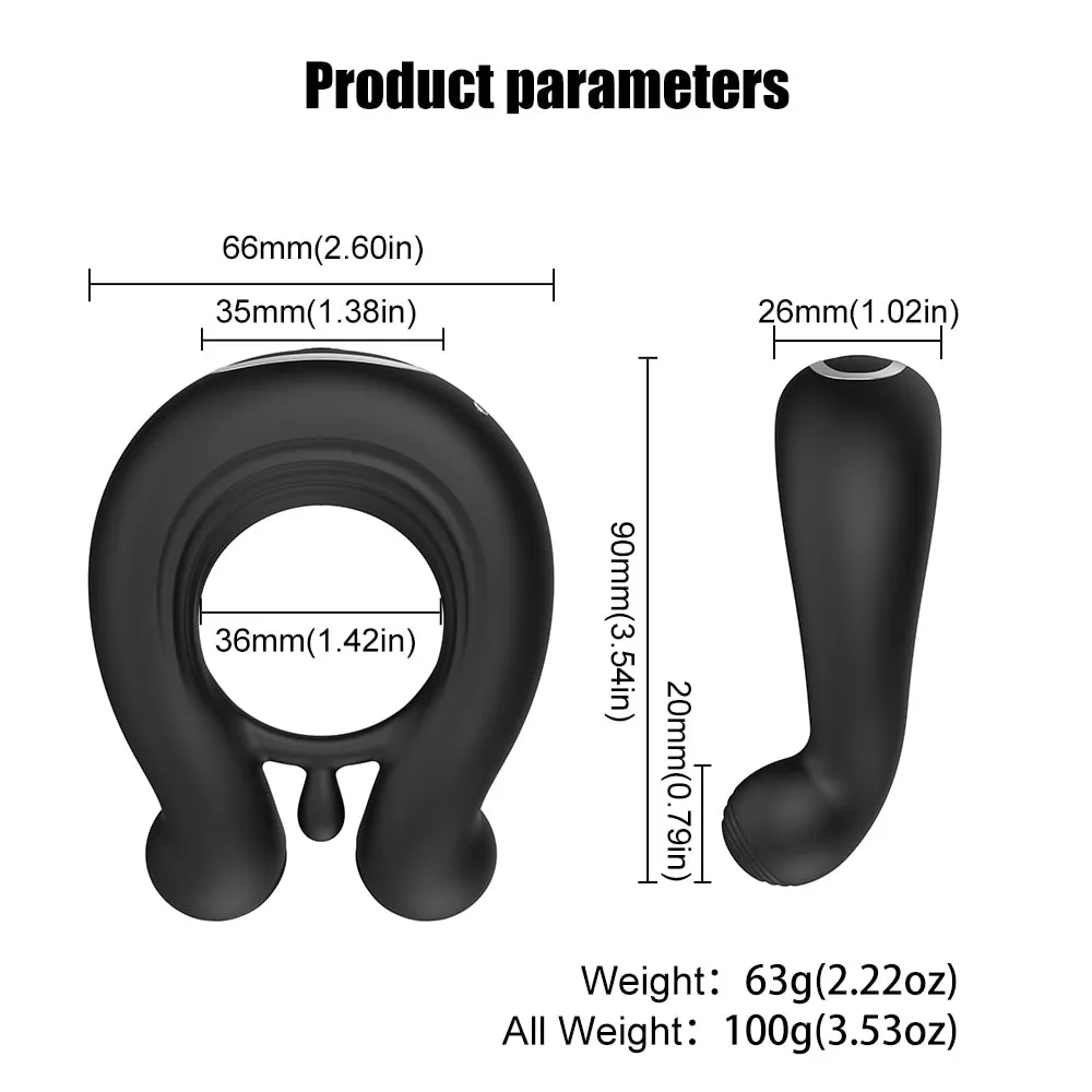 Penis Glans Ring Vibrating Penis Ring Cock Ring