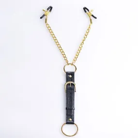 Penitentary Nipple Clamps and Cock Ring