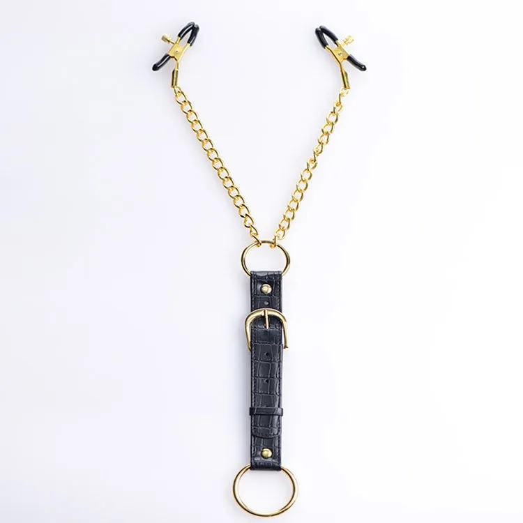 Penitentary Nipple Clamps and Cock Ring