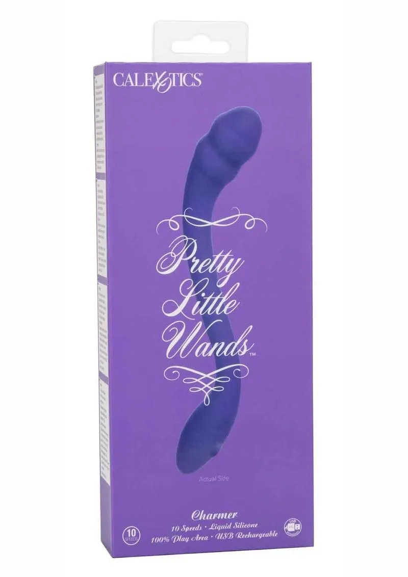 Pretty Little Wands Charmer Rechargeable Silicone Vibrator