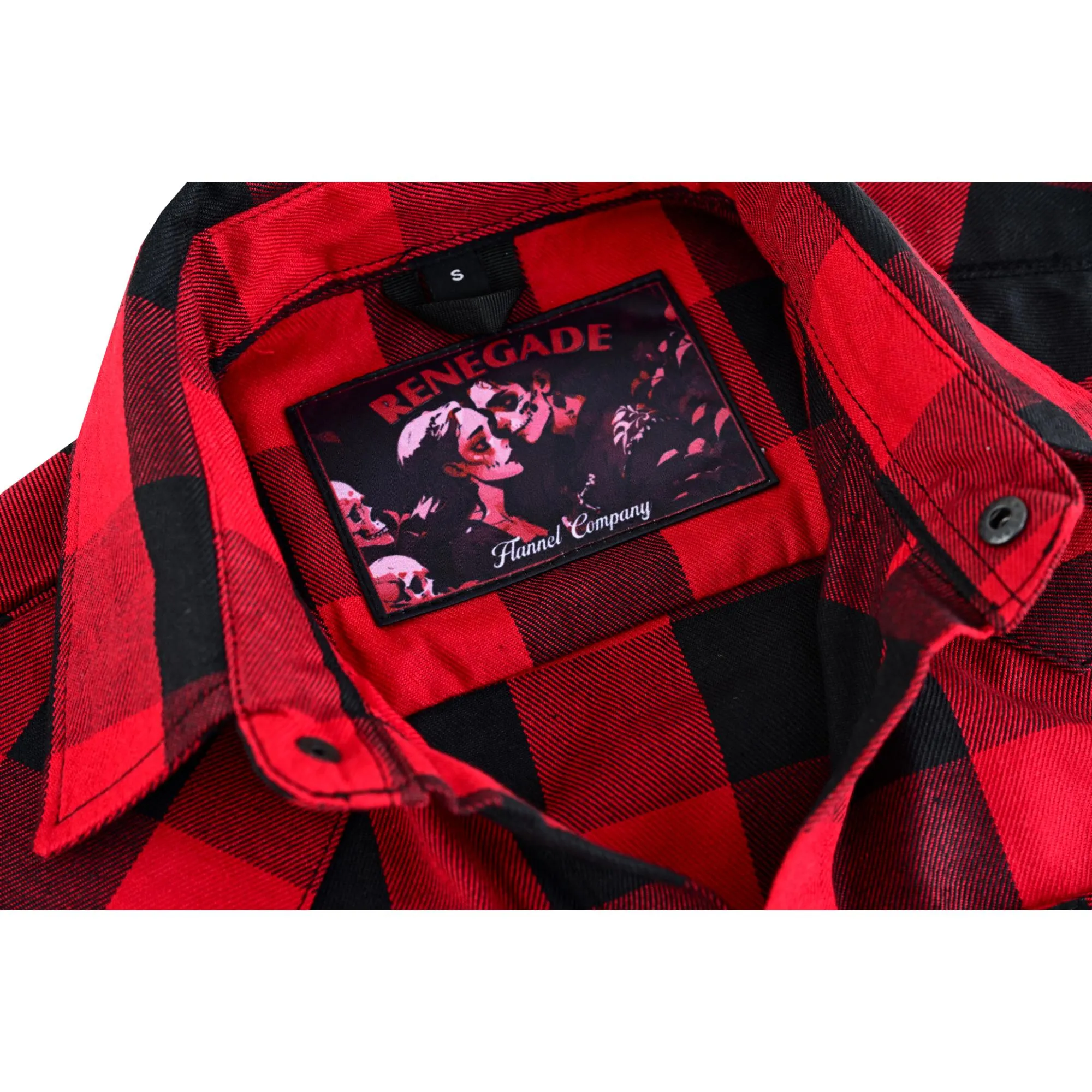 Red Styler Men's Red and Black Sleeveless Flannel