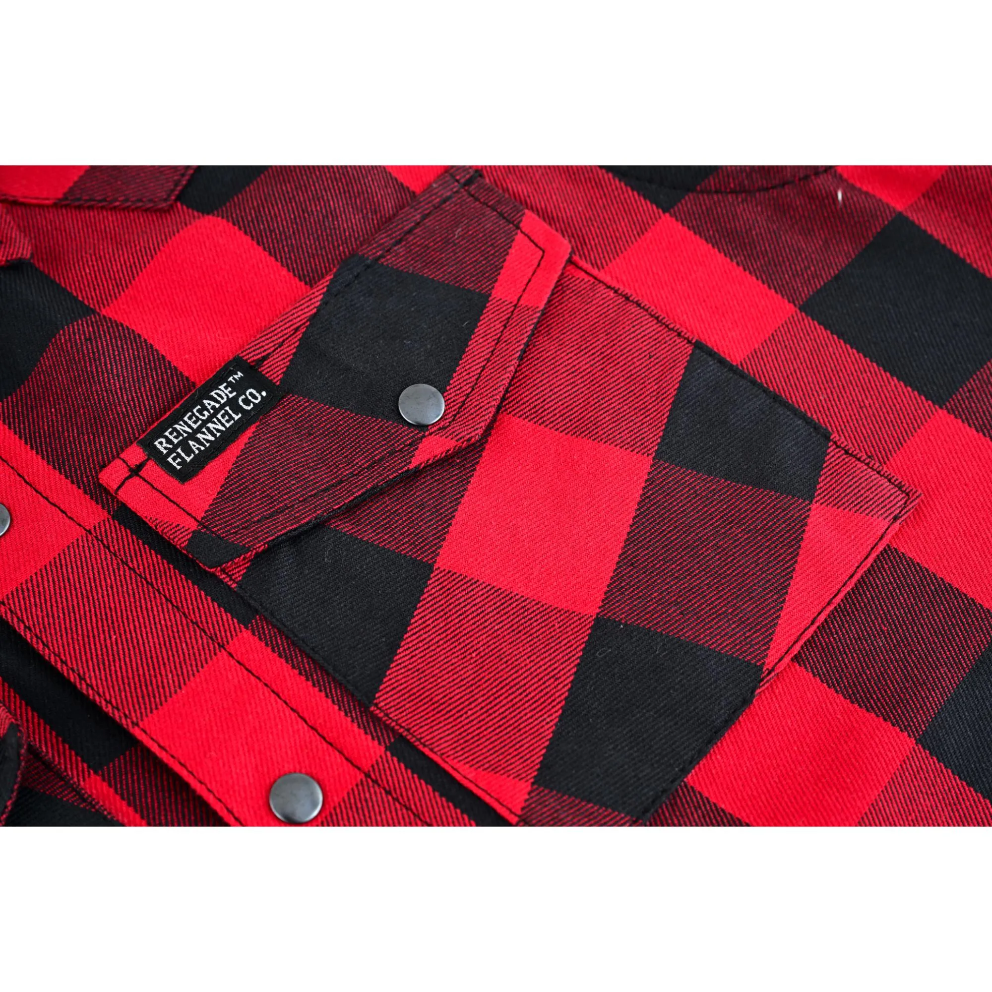 Red Styler Men's Red and Black Sleeveless Flannel