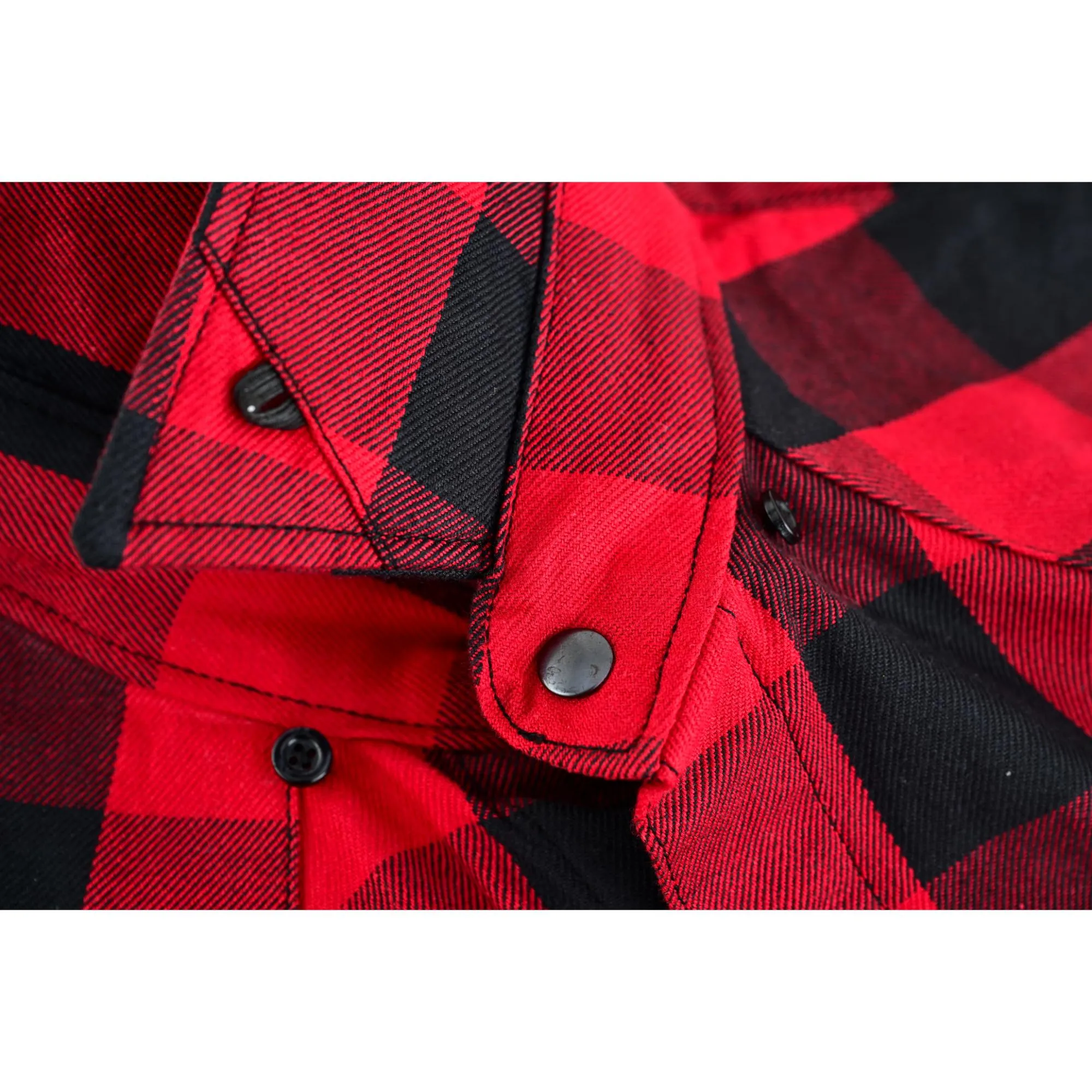 Red Styler Men's Red and Black Sleeveless Flannel