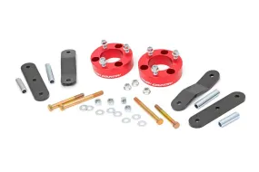 Rough Country Lift Kit Nissan Frontier 2WD/4WD (05-22) [2.5" Lift] w/ w/ Red or Aluminum Spacers