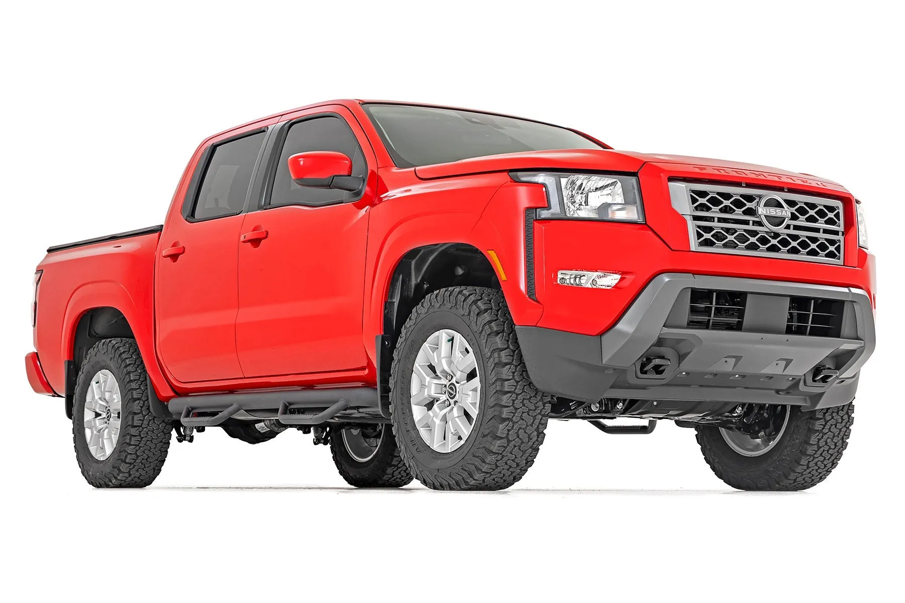 Rough Country Lift Kit Nissan Frontier 2WD/4WD (05-22) [2.5" Lift] w/ w/ Red or Aluminum Spacers