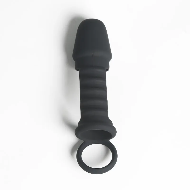 Silicone Cock Rings Penis Sleeve Sex Toys for Men - Dual Cockring Delay Ejaculation Trainer