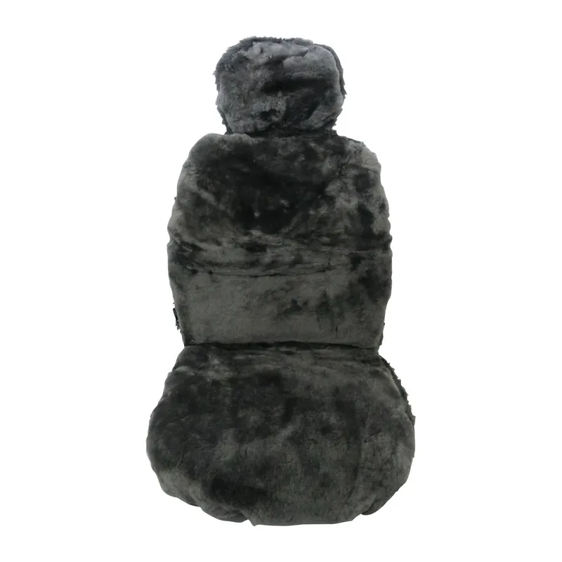 Snowyfleece 25mm Sheepskin Universal Size 30 Seat Covers 5 Years Warranty Deploy Safe One Pair