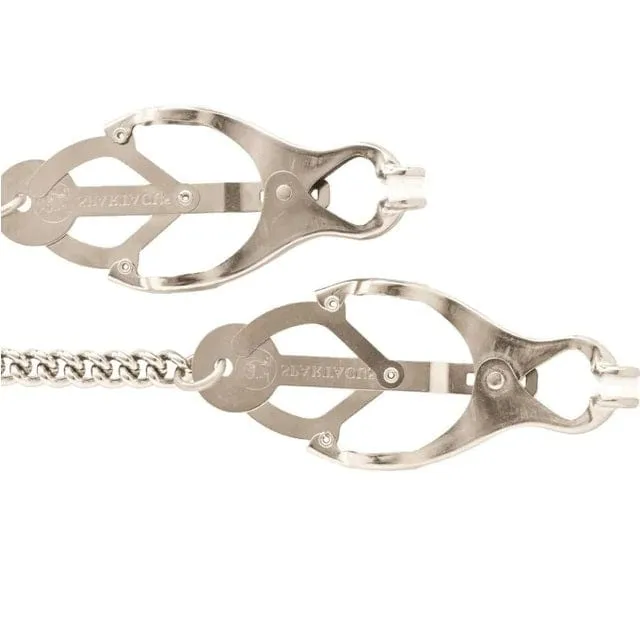 Spartacus Butterfly Nipple Clamp With Chain