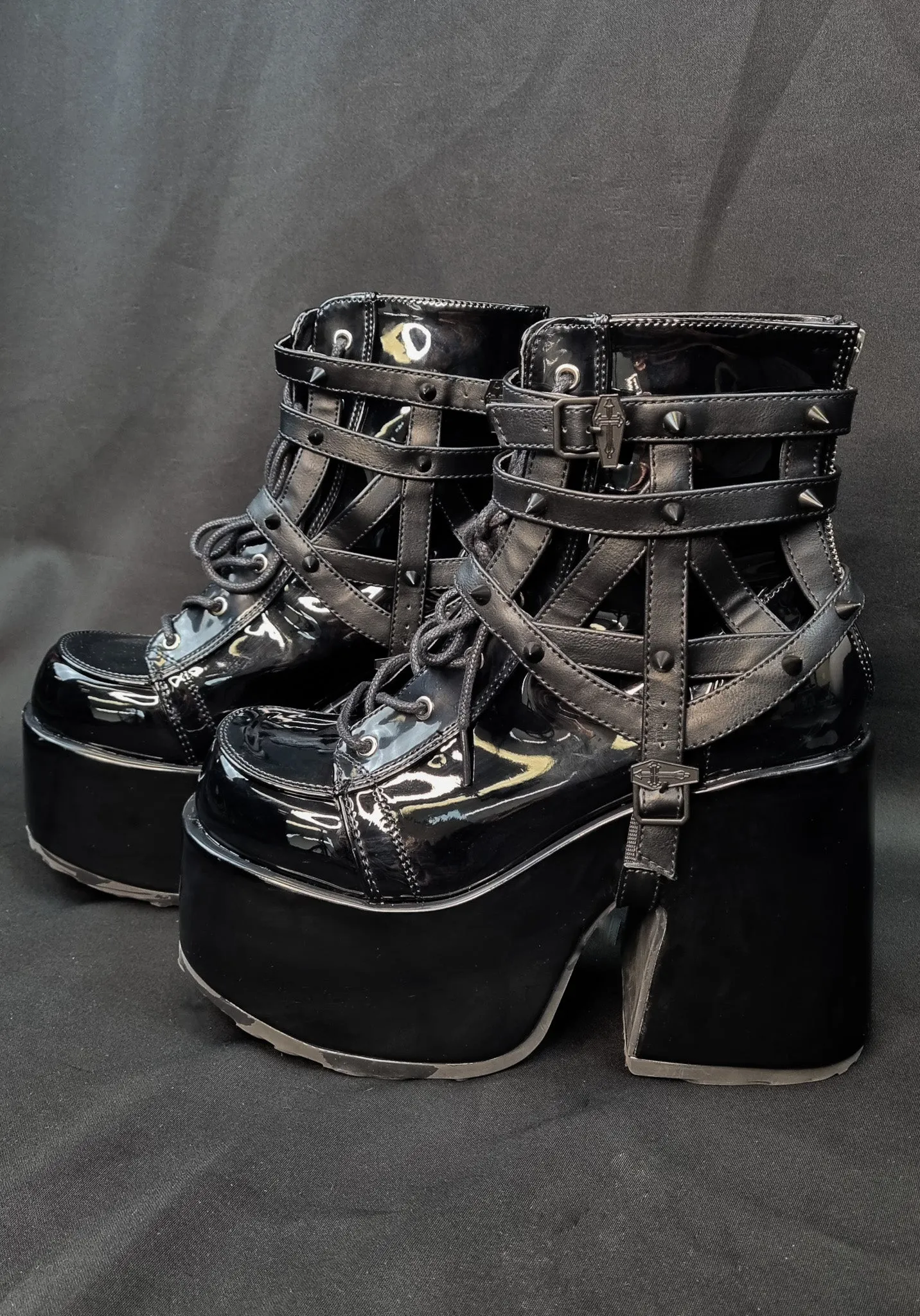 Spiked Cage [DA-505] | BOOT HARNESS