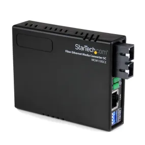 Startech.Com Multi Mode Fiber Ethernet Media Converter Mcm110sc2 - Rj45 / Sc